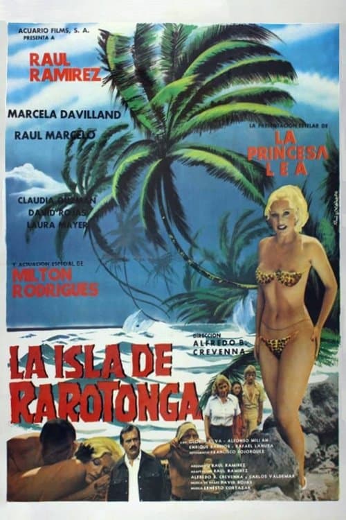 La isla de Rarotongaのポスター