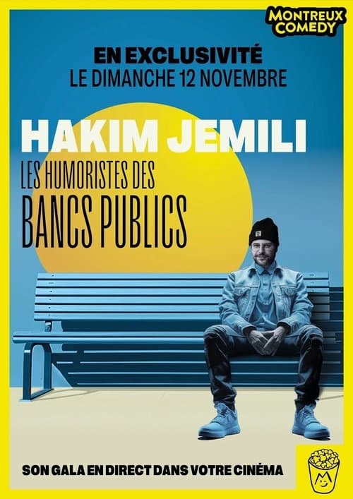 Montreux Comedy Festival 2023 - Les humoristes des bancs publicsのポスター