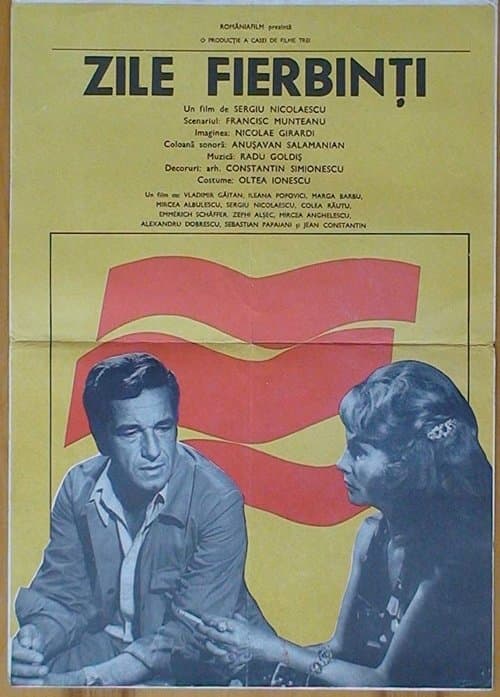 Zile fierbințiのポスター