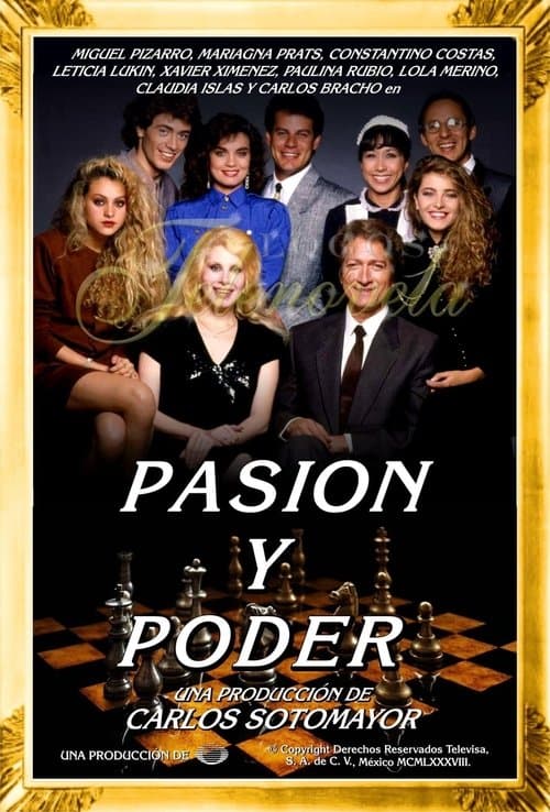 Pasión y poderのポスター
