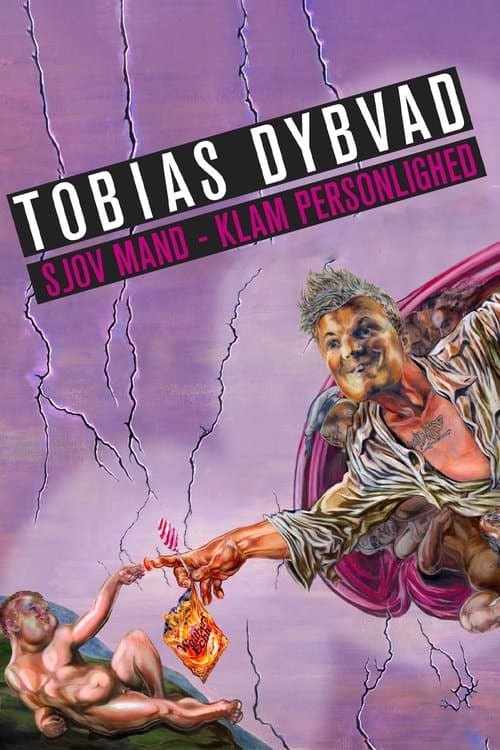 Tobias Dybvad: Sjov mand - Klam personlighedのポスター