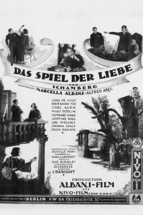 Das Spiel der Liebeのポスター