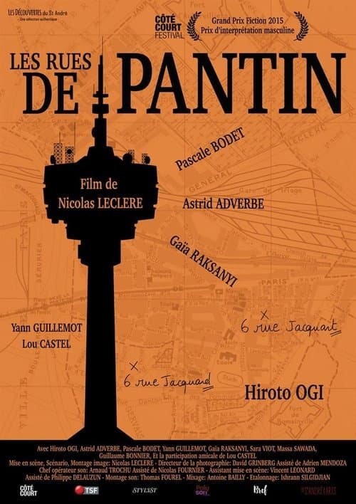 Les rues de Pantinのポスター