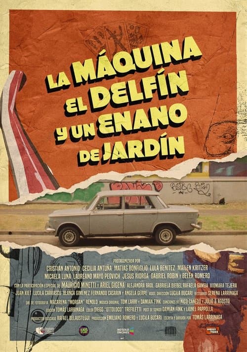 La máquina, el delfín y un enano de jardínのポスター