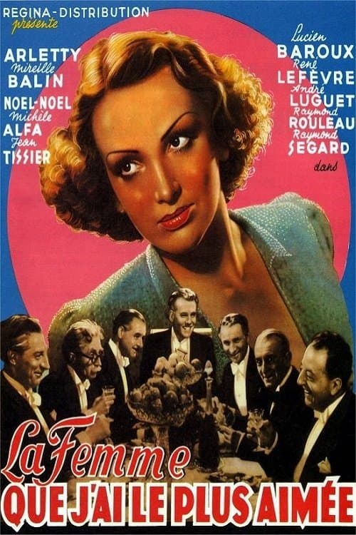 La femme que j'ai le plus aiméeのポスター