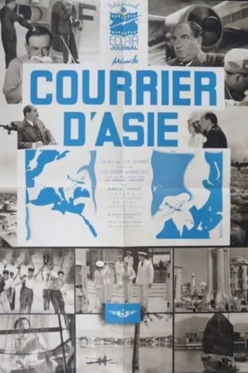 Courrier d'Asieのポスター
