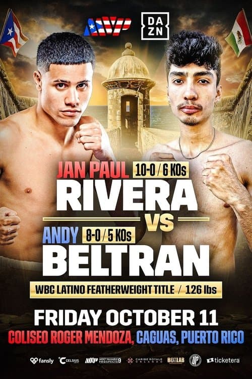 Jan Paul Rivera vs. Andy Beltranのポスター