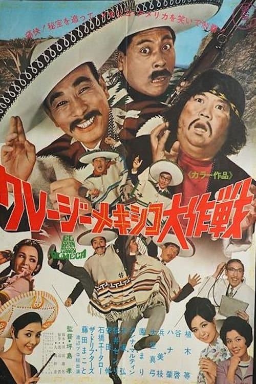 クレージーメキシコ大作戦のポスター