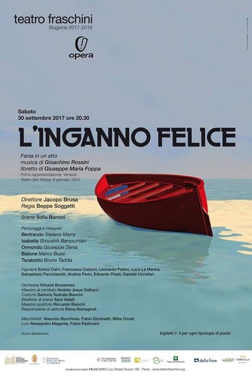 Rossini: L'inganno felice - Teatro Fraschini di Paviaのポスター