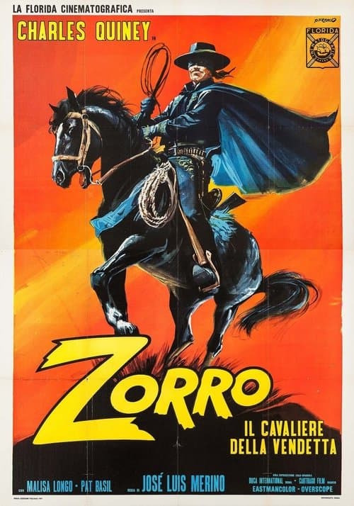 Zorro il cavaliere della vendettaのポスター