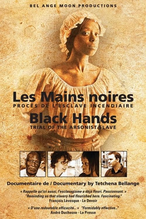 Les Mains Noires – Procès de l'Esclave Incendiaireのポスター