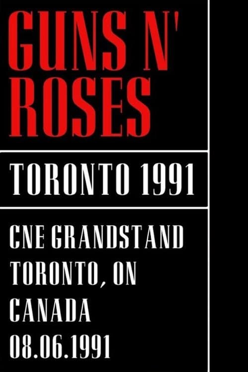 Guns N' Roses - CNE Grandstand Torontoのポスター