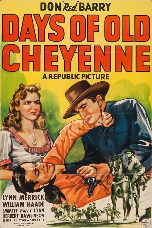 Days of Old Cheyenneのポスター