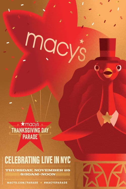 The 98th Annual Macy's Thanksgiving Day Paradeのポスター