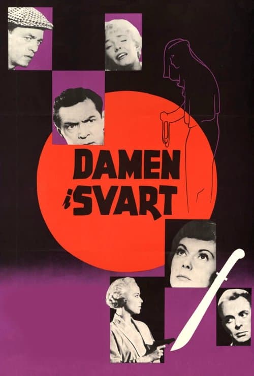 Damen i svartのポスター