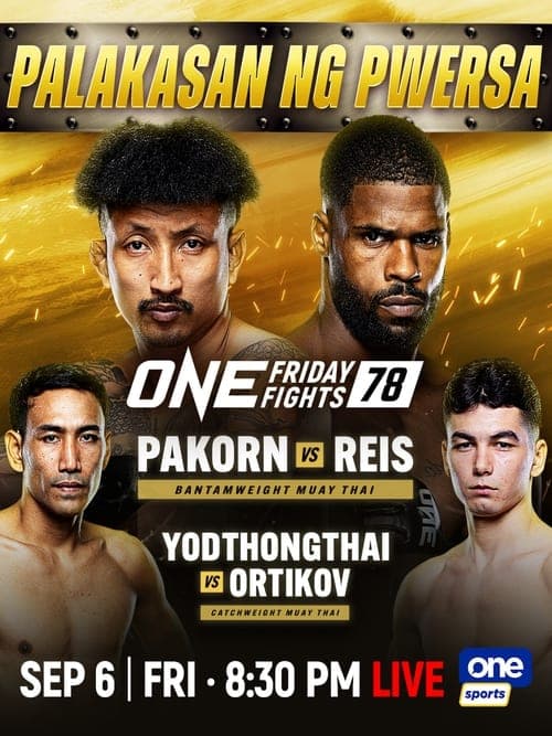 ONE Friday Fights 78: Pakorn vs. Reisのポスター