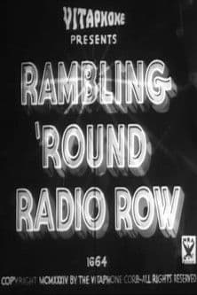 Rambling 'Round Radio Row #10のポスター