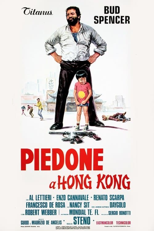 Piedone a Hong Kongのポスター