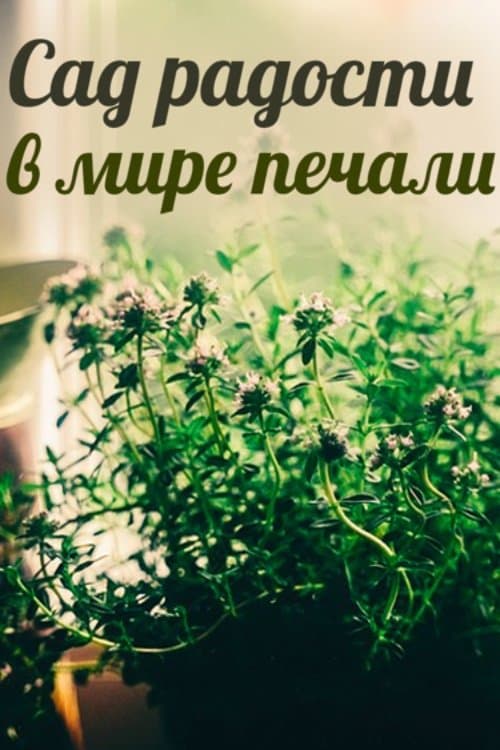 Сад радости в мире печалиのポスター