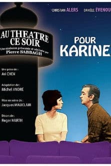 Pour Karineのポスター