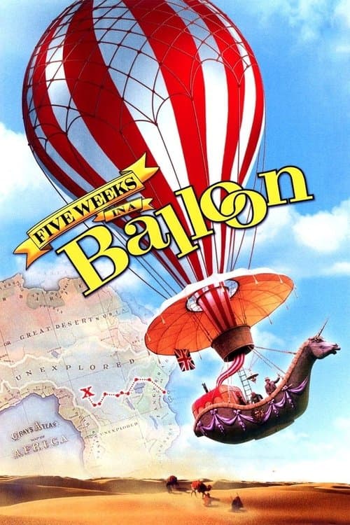 Five Weeks in a Balloonのポスター
