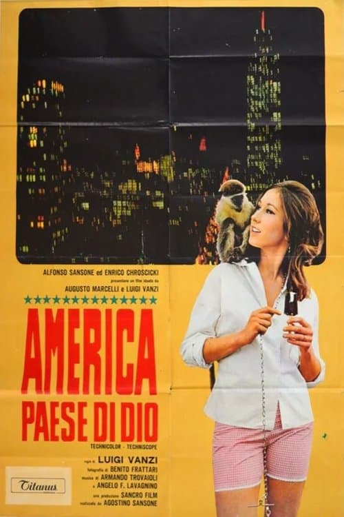 America paese di Dioのポスター