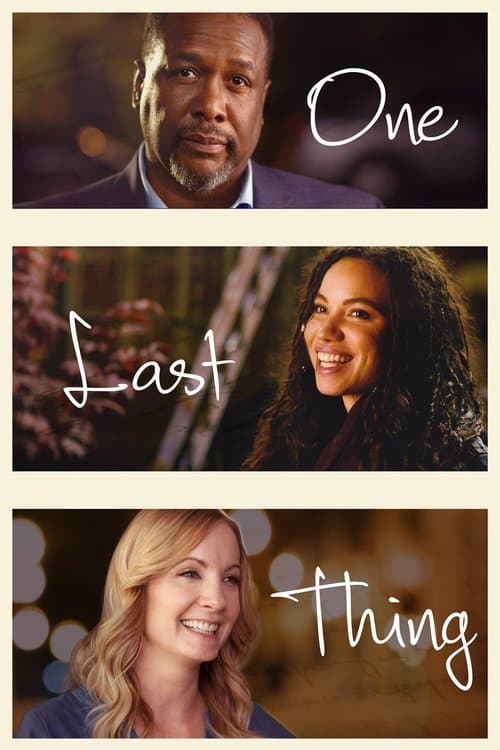One Last Thingのポスター