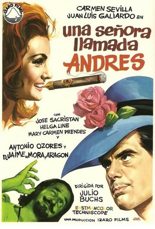 Una señora llamada Andrésのポスター
