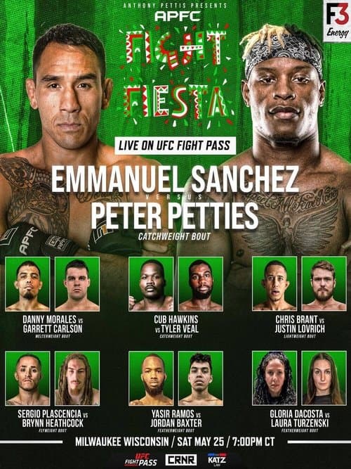 Anthony Pettis FC 11: Fight Fiestaのポスター