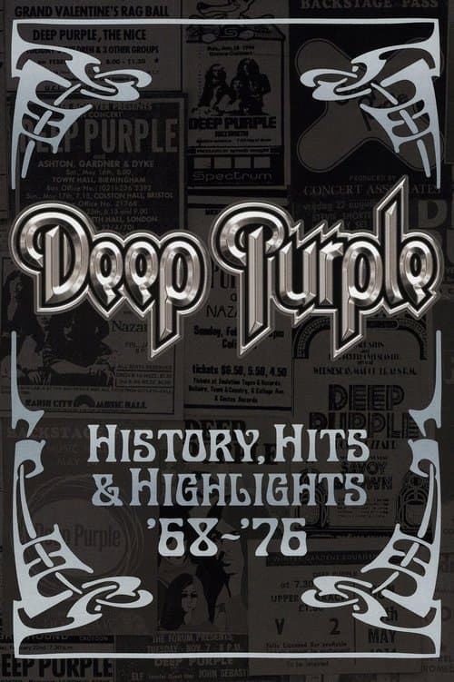 Deep Purple - History, Hits & Highlights '68-'76のポスター