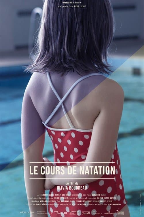 Le cours de natationのポスター