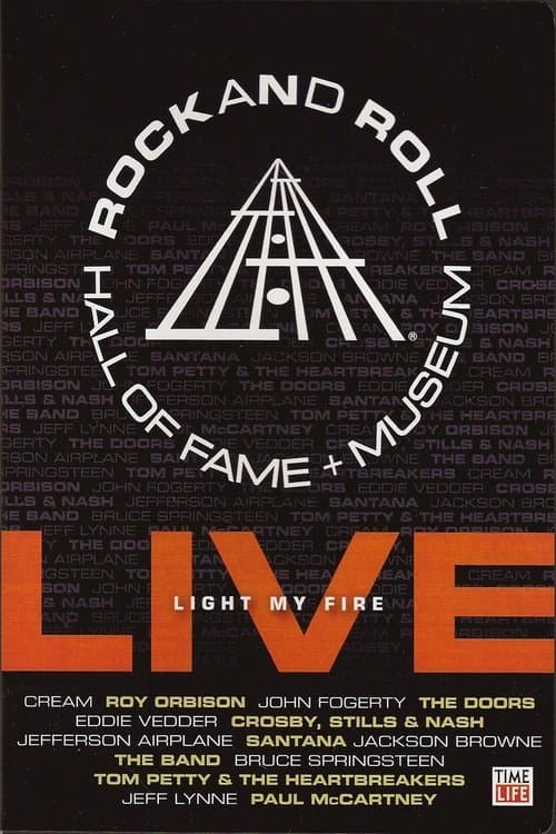 Rock and Roll Hall of Fame Live - Light My Fireのポスター