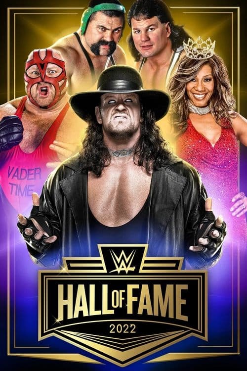 WWE Hall Of Fame 2022のポスター