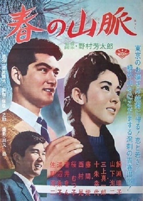 春の山脈のポスター