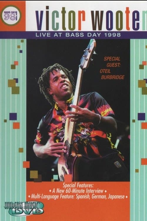 Victor Wooten: Live at Bass Day 1998のポスター