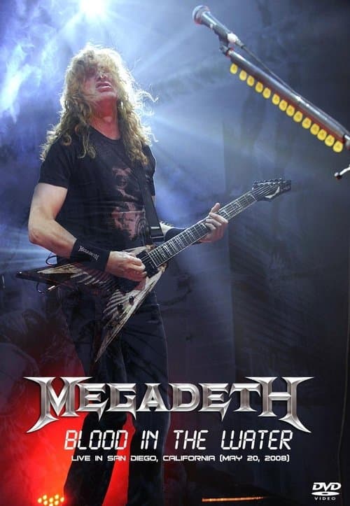 Megadeth: Blood in the Water - Live in San Diegoのポスター