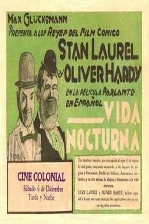 La vida nocturnaのポスター
