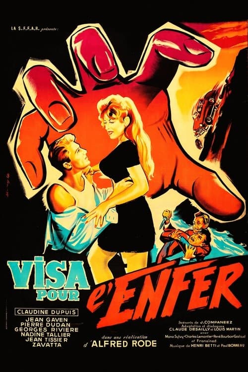 Visa pour l'enferのポスター