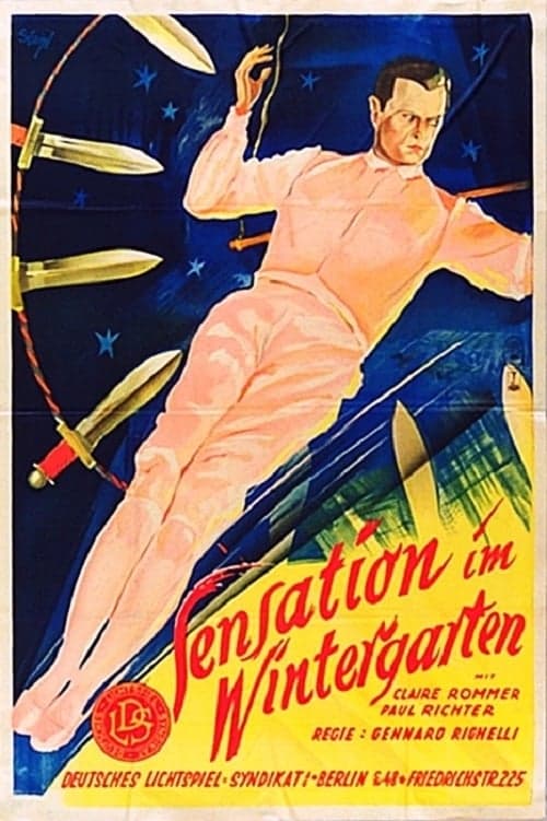 Sensation im Wintergartenのポスター