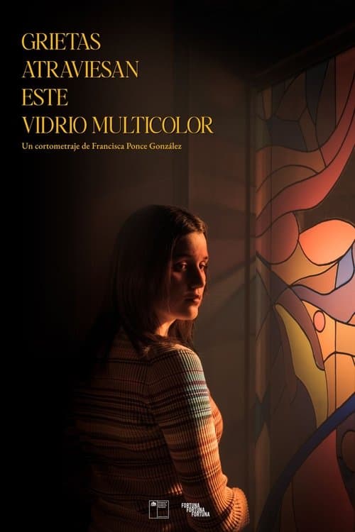 Grietas atraviesan este vidrio multicolorのポスター