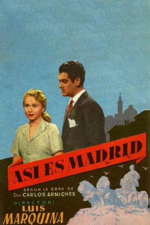 Así es Madridのポスター