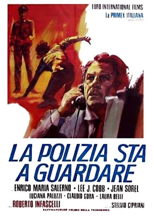 La polizia sta a guardareのポスター