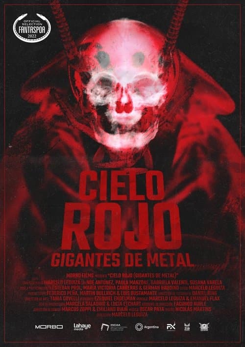Cielo Rojo (Gigantes de Metal)のポスター