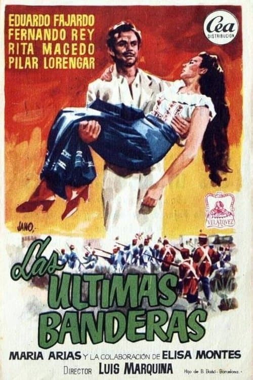 Las últimas banderasのポスター