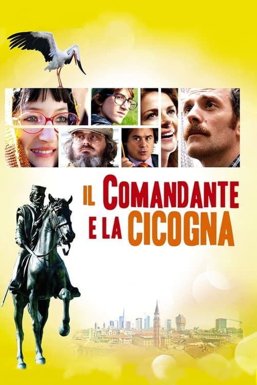 Il comandante e la cicognaのポスター