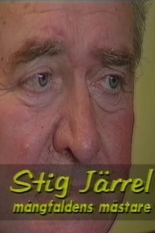 Stig Järrel 80 årのポスター