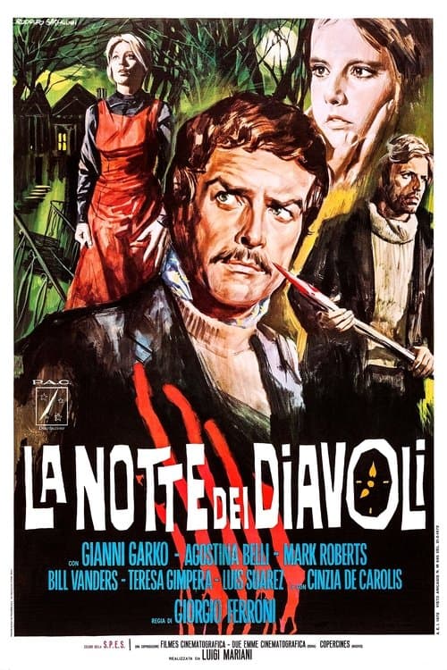 La notte dei diavoliのポスター