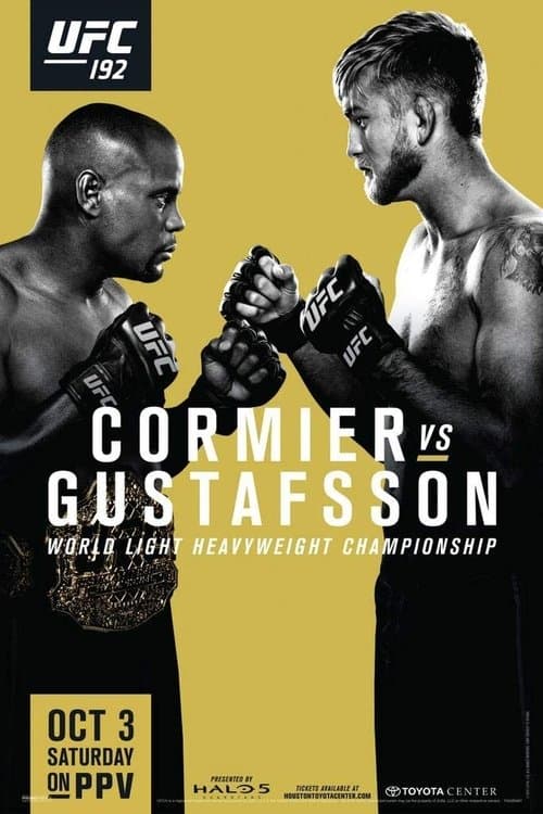 UFC 192: Cormier vs. Gustafssonのポスター