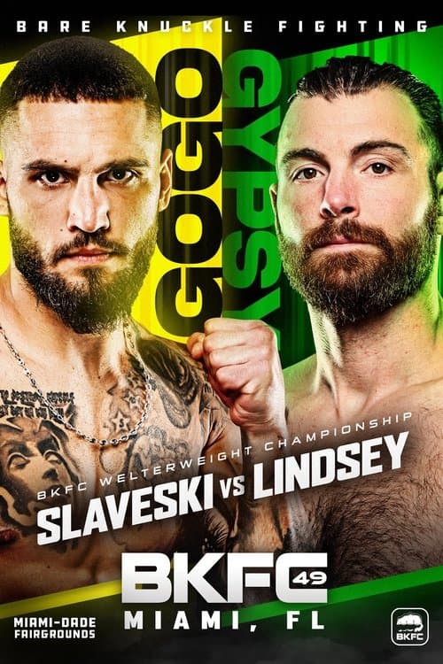 BKFC 49: Slaveski vs. Lindseyのポスター