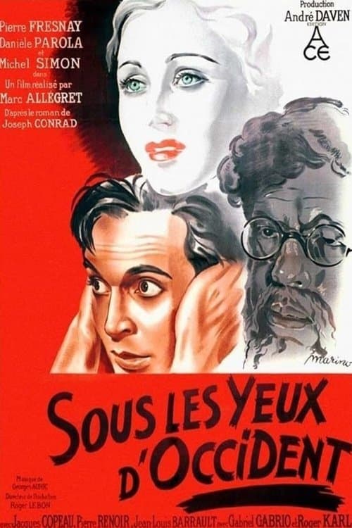 Sous les yeux d'occidentのポスター